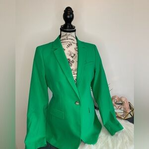 ☘️Blazer Bright Green Banana Republic